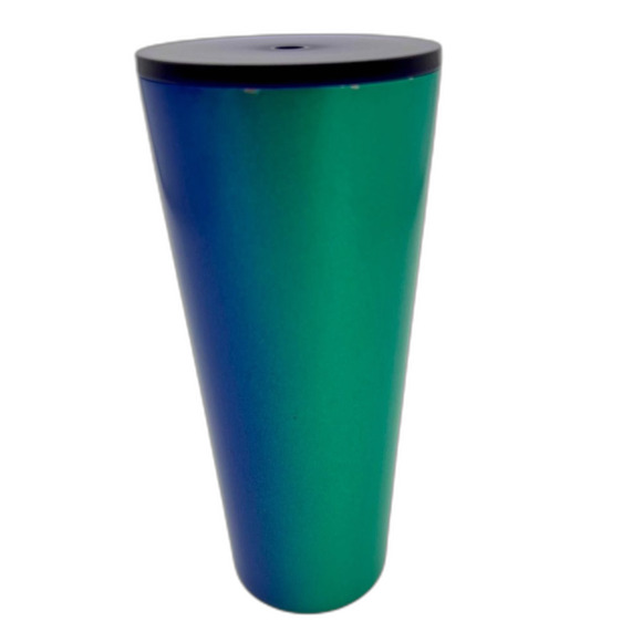 Starbucks Stainless Steel Ombré Venti 24oz Cold Cup Tumbler Green Blue Gradation - Picture 3 of 11